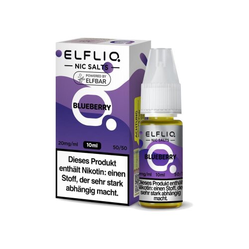 ELFLIQ Blueberry Nikotinsalz Liquid