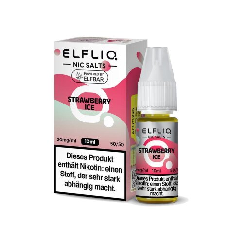 ELFLIQ Strawberry Ice Nikotinsalz Liquid