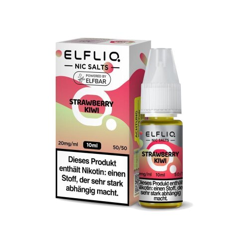ELFLIQ Strawberry Kiwi Nikotinsalz Liquid
