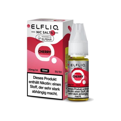 ELFLIQ Liquid Nikotinsalz Cherry 20mg