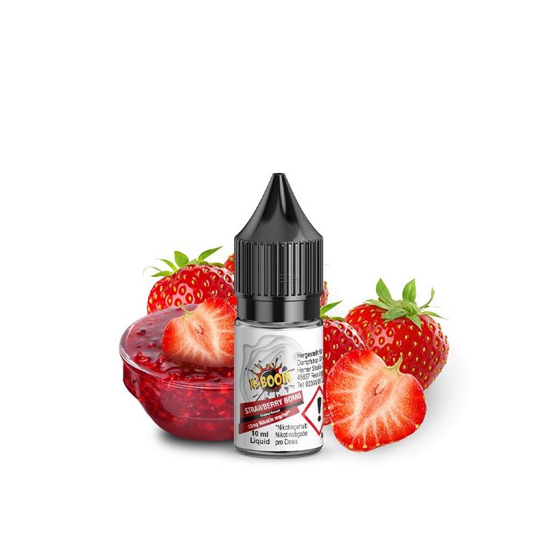 K-BOOM Strawberry Bomb Original Rezept Liquid 10ml