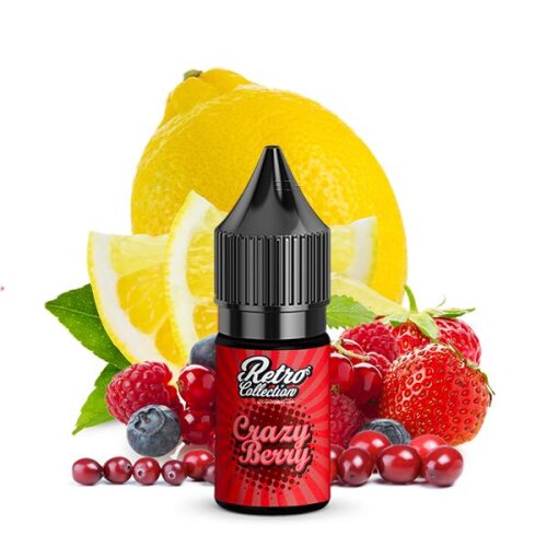 DAMPFSTAR Retro Crazy Berry Nikotinsalz Liquid 10ml