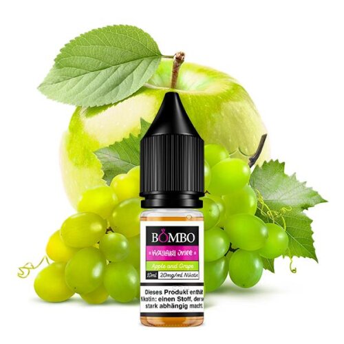 BOMBO Apple and Grape Nikotinsalz Liquid 20mg