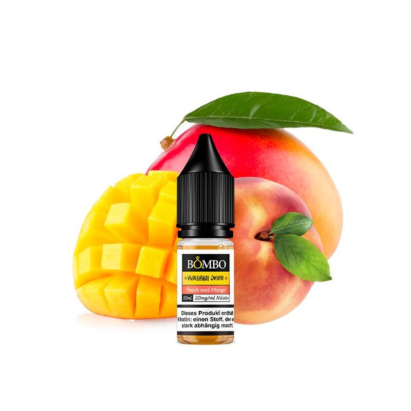 BOMBO Peach and Mango Nikotinsalz Liquid 20mg